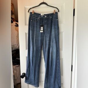 Rag and Bone Miramar Terry Wide leg jeans